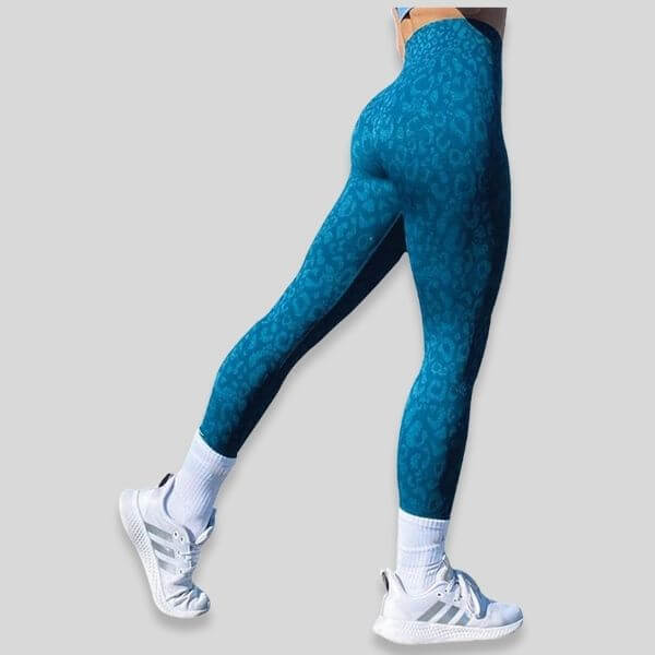 Animal seamless legging luipaard