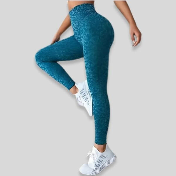 Animal seamless legging luipaard