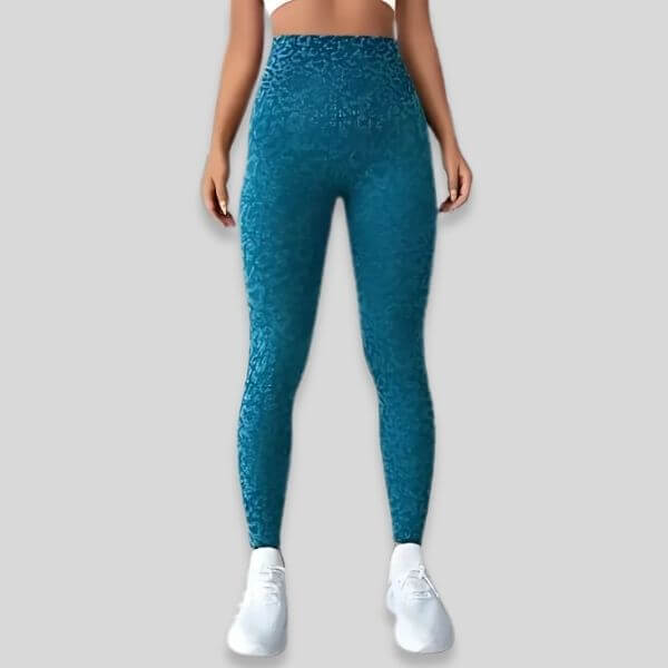 Animal seamless legging luipaard