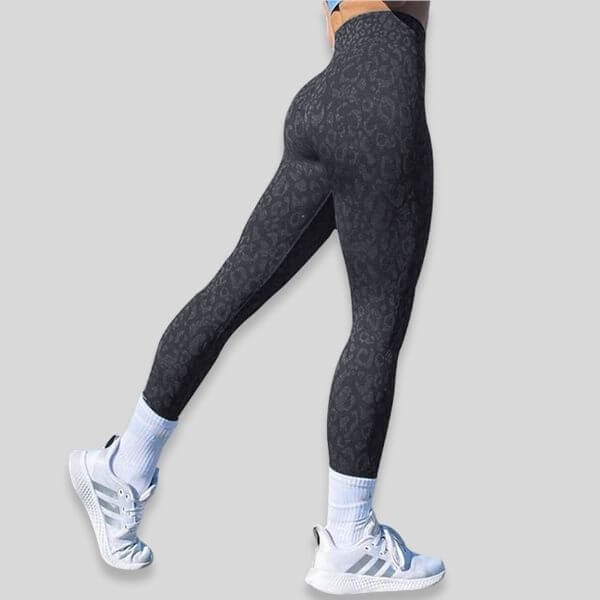 Animal seamless legging luipaard