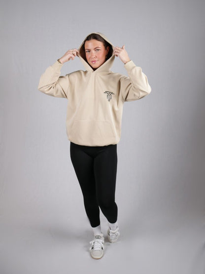 Energy | Oversized hoodie dames - Beige