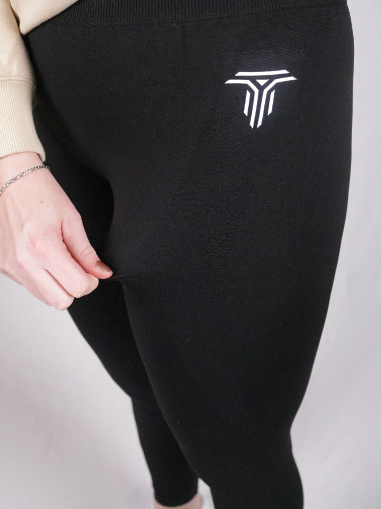 Energy | Seamless fitness legging - Zwart