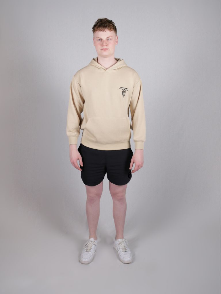 Energy | Oversized hoodie heren - Beige